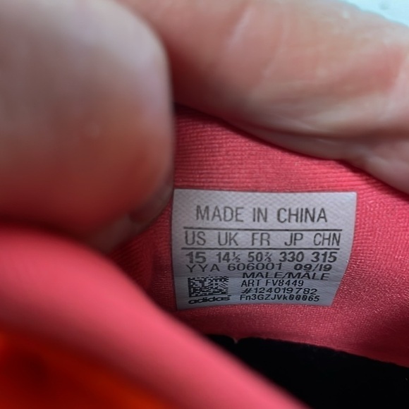 Adidas ISS National Lab CRS Ultra Boost in Space Orange and Boost Blue Sneakers - Picture 12 of 12